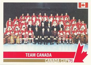 1992 Future Trends '76 Canada Cup #123 Team Canada Front