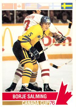 1992 Future Trends '76 Canada Cup #145 Borje Salming   Front