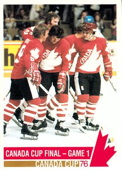 1992 Future Trends '76 Canada Cup #165 Canada Cup Final - Game 1 Front