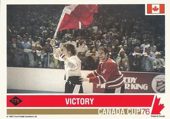 1992 Future Trends '76 Canada Cup #176 The Canada Cup  Back