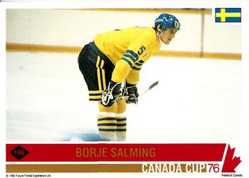 1992 Future Trends '76 Canada Cup #188 M.V.P. - Sweden Back