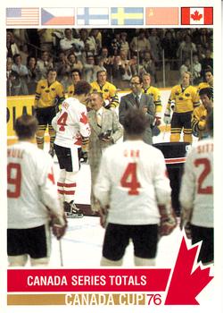 1992 Future Trends '76 Canada Cup #192 Canada Series Totals Front