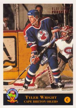 1994 Classic Pro Hockey Prospects #140 Tyler Wright Front