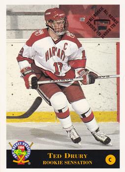 1994 Classic Pro Hockey Prospects #14 Ted Drury Front