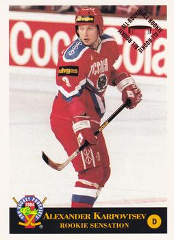 1994 Classic Pro Hockey Prospects #19 Alexander Karpovtsev Front