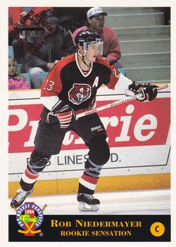 1994 Classic Pro Hockey Prospects #27 Rob Niedermayer Front