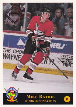 1994 Classic Pro Hockey Prospects #32 Mike Rathje Front