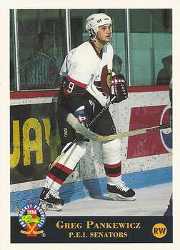 1994 Classic Pro Hockey Prospects #57 Greg Pankewicz Front