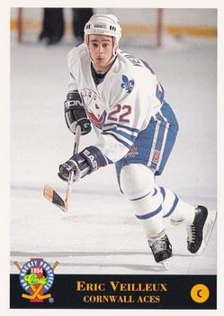1994 Classic Pro Hockey Prospects #67 Eric Veilleux Front