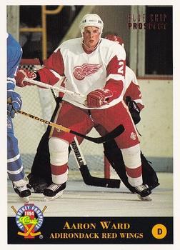 1994 Classic Pro Hockey Prospects #120 Aaron Ward Front