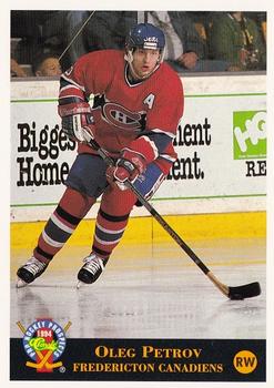 1994 Classic Pro Hockey Prospects #177 Oleg Petrov Front