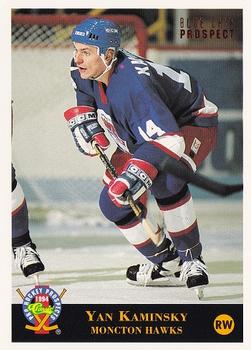 1994 Classic Pro Hockey Prospects #185 Yan Kaminsky Front
