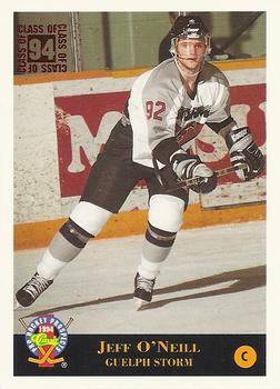 1994 Classic Pro Hockey Prospects #205 Jeff O'Neill Front