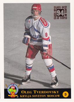 1994 Classic Pro Hockey Prospects #208 Oleg Tverdovsky Front