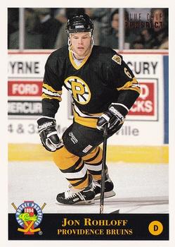 1994-95 Jon Rohloff Providence Bruins Game Worn Jersey – “1995 AHL All  Star”