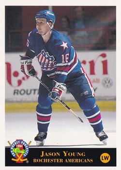 1994 Classic Pro Hockey Prospects #226 Jason Young Front