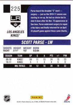2011-12 Score #225 Scott Parse Back