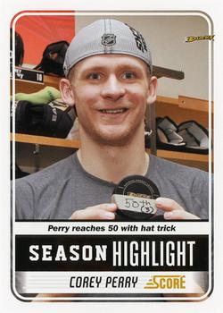 2011-12 Score #26 Corey Perry Front