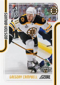 2011-12 Score #54 Gregory Campbell Front