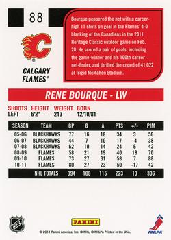 2011-12 Score #88 Rene Bourque Back
