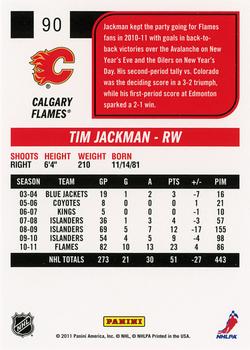 2011-12 Score #90 Tim Jackman Back