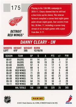 2011-12 Score #175 Daniel Cleary Back