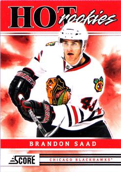 2011-12 Score #555 Brandon Saad Front