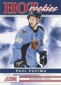 2011-12 Score #501 Paul Postma Front