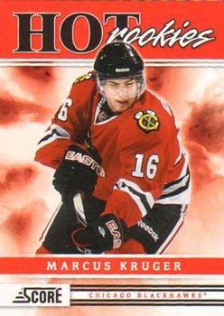 2011-12 Score #504 Marcus Kruger Front