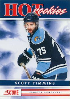 2011-12 Score #512 Scott Timmins Front