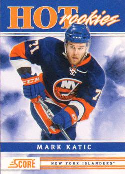 2011-12 Score #519 Mark Katic Front