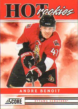 2011-12 Score #525 Andre Benoit Front