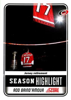 2011-12 Score - Glossy #19 Rod Brind'Amour Front