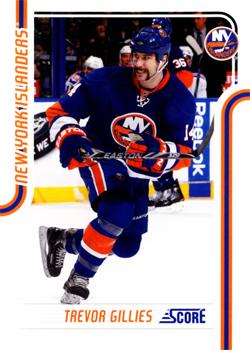 2011-12 Score - Glossy #297 Trevor Gillies Front