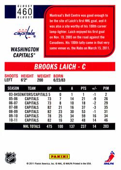 2011-12 Score - Glossy #460 Brooks Laich Back