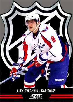 2011-12 Score - NHL Shield Die Cuts #7 Alex Ovechkin Front