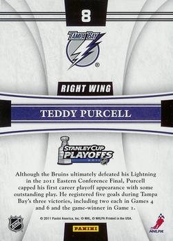2011-12 Score - Playoff Heroes #8 Teddy Purcell Back