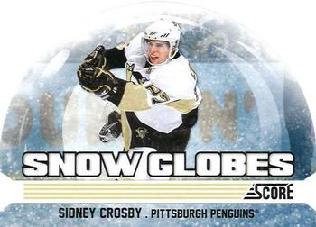2011-12 Score - Snow Globe Die Cuts #2 Sidney Crosby Front