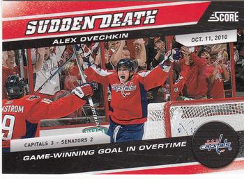 2011-12 Score - Sudden Death #2 Alex Ovechkin Front