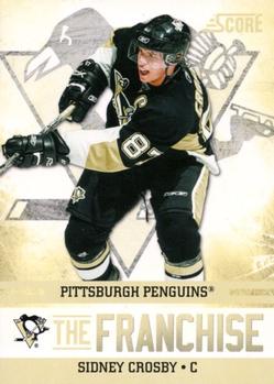 2011-12 Score - The Franchise #24 Sidney Crosby Front