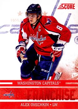 2011-12 Score - The Franchise #30 Alex Ovechkin Front
