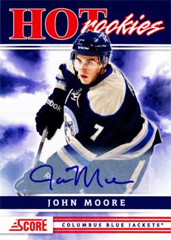 2011-12 Score - Score Signatures #506 John Moore Front