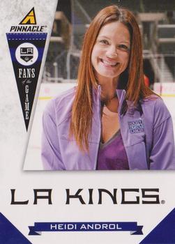 2011-12 Panini Pinnacle - Fans of the Game #2 Heidi Androl Front