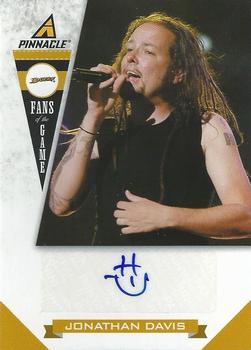 2011-12 Panini Pinnacle - Fans of the Game Autographs #6 Jonathan Davis Front