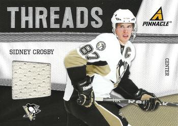 2011-12 Panini Pinnacle - Threads #5 Sidney Crosby Front