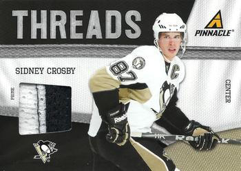 2011-12 Panini Pinnacle - Threads Prime #5 Sidney Crosby Front