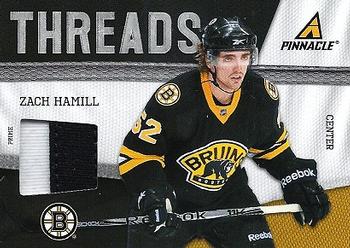 2011-12 Panini Pinnacle - Threads Prime #76 Zach Hamill Front