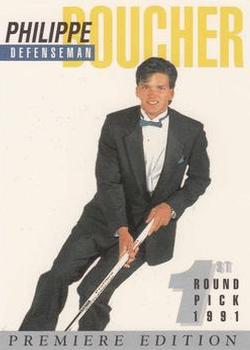 1991 Arena Draft Picks #10 Philippe Boucher  Front