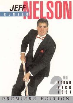 1991 Arena Draft Picks #27 Jeff Nelson  Front