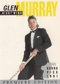 1991 Arena Draft Picks - Autographs #14 Glen Murray  Front